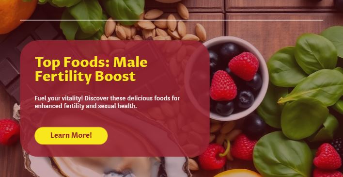 Top Foods That Improve Male Fertility & Sexual Health